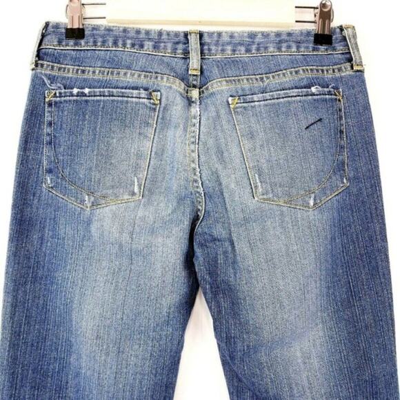 Paper Denim & Cloth 2-KAT-43 Distressed Bootcut Denim Mid Rise Jeans Women's 29 - Picture 4 of 8